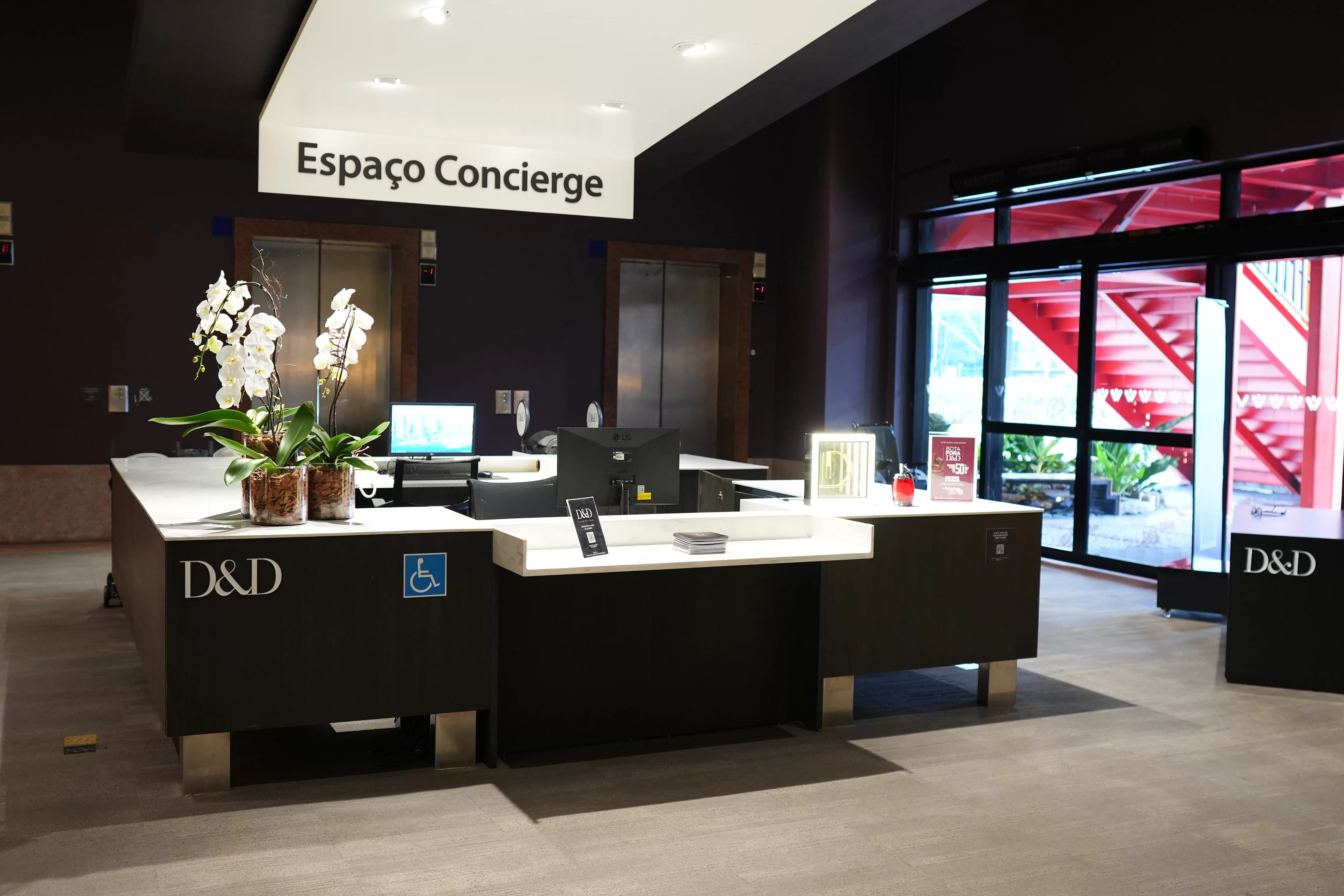 Espaço Concierge do D&D Shopping